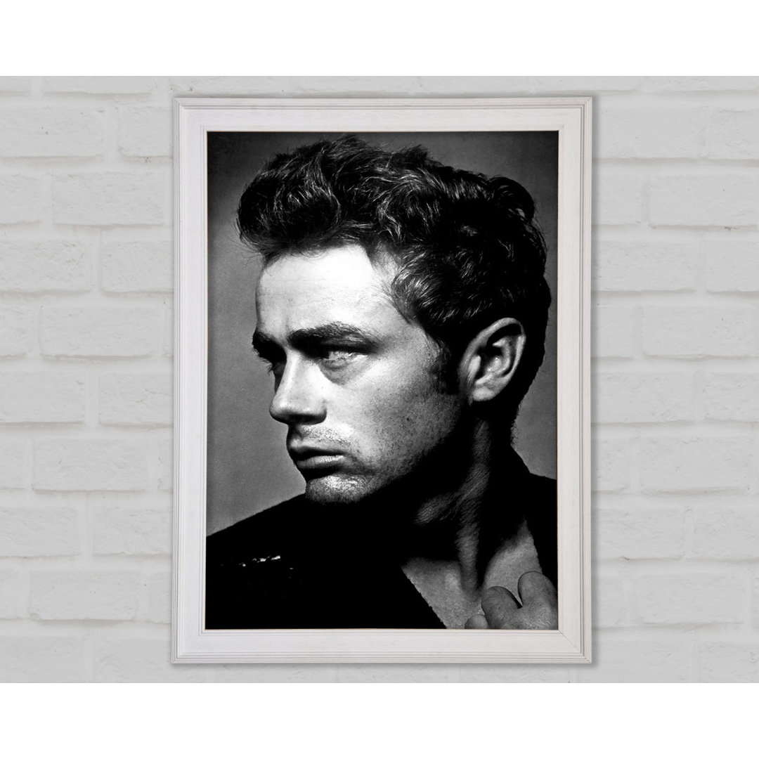 James Dean Classic B N W - Einzelne Bilderrahmen Kunstdrucke