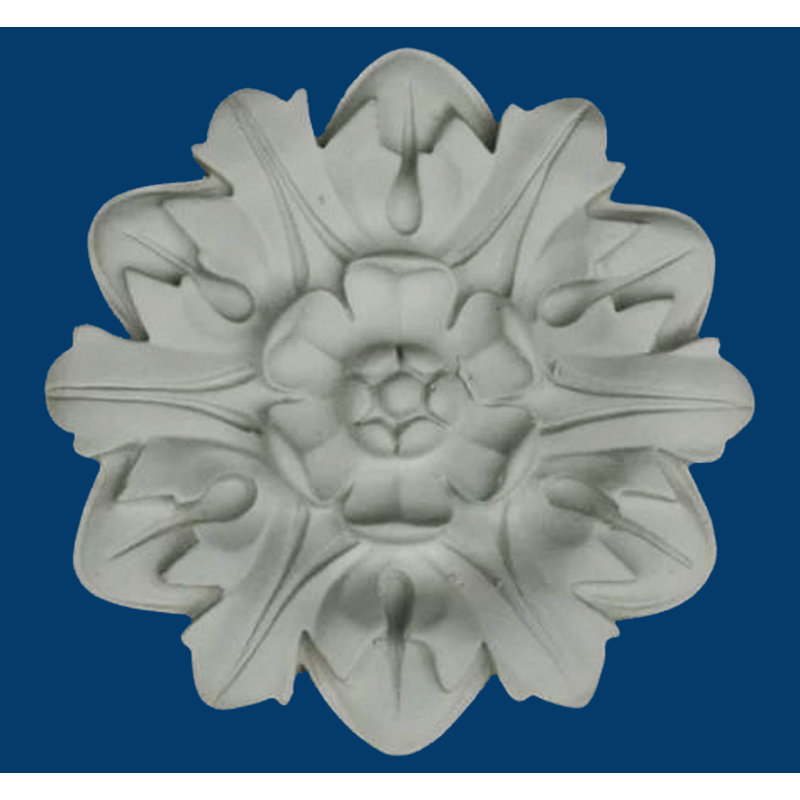 Médaillon de plafond H 8 po x l 8 po x P 1 po