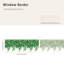 Autocollant de fenêtre «Plants & Flowers»
