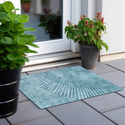 Langley Street Altair Washable Abstract Indoor / Outdoor Rug & Reviews ...