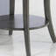 Table basse contemporaine contemporaine ovale en gris - moderne avec du bois et un espace de rangement supplémentaire-1897400639-1897400636