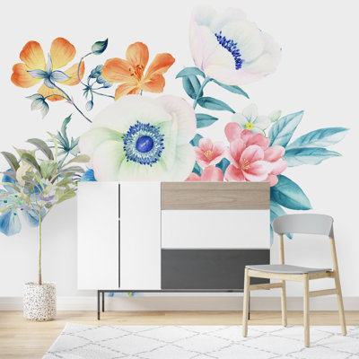 Peel & Stick Floral Wall Mural