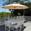 Leeven 3.65m Cantilever Parasol With Base-2112278030