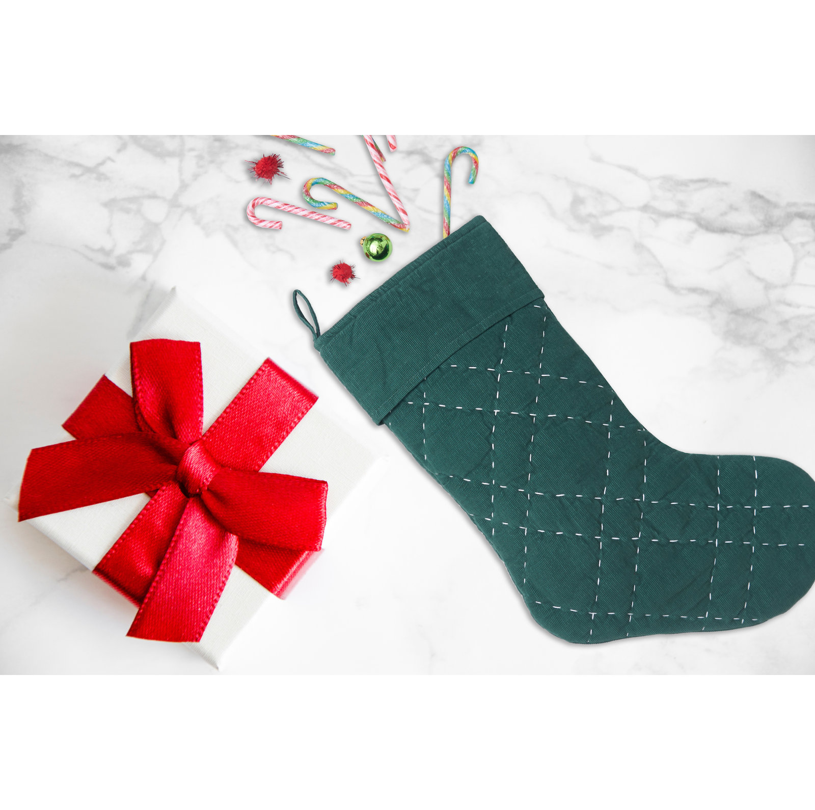 Stocking, Green