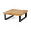 Chaise d'angle + table basse