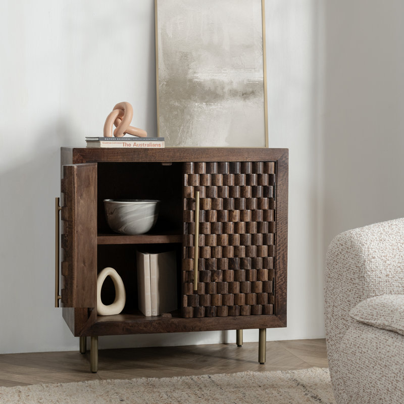 Armoire Abshire, Marron foncé