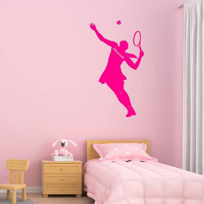 Adhésif mural tennis sur mesure