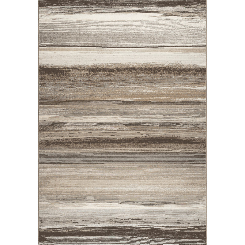 Striped Area Rug, Rectangle 200 x 290 cm