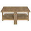 Ensemble de 3 tables basses et tables de bout Runnion Mango Brown