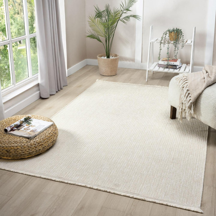Tapis à franges Modern Farmhouse