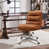 Cognac Faux Leather selected