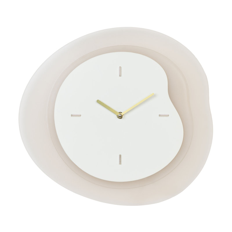 Horloge murale 15,2 pouces La Crosse, Taupe
