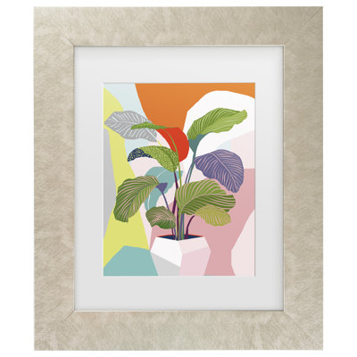 Bolog Ioana Horvat Exotic Plant Matted Framed Art