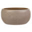 Concrete Effect Bowl Planter, Frostproof Outdoor Plant Pot, Garden Planter with Drainage Holes, Bonsai Pot, Shallow Planter with Mesh Pattern-1755648005-1755648006
