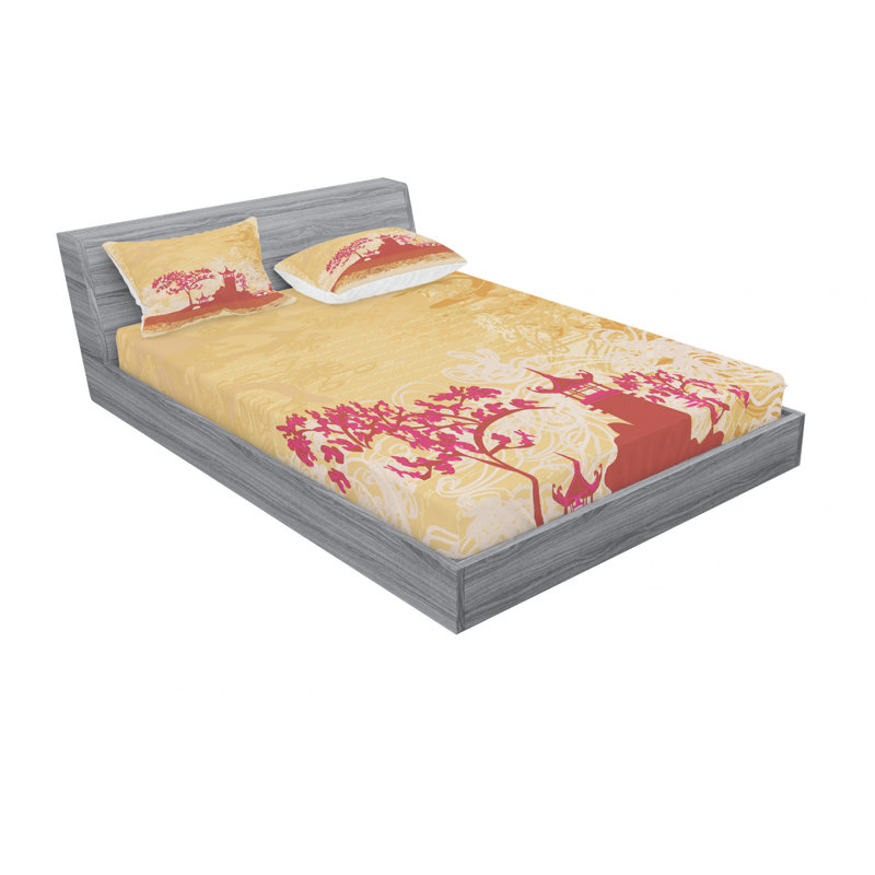 Microfiber Sheet Set, Full Sheet Set with Fitted Sheet