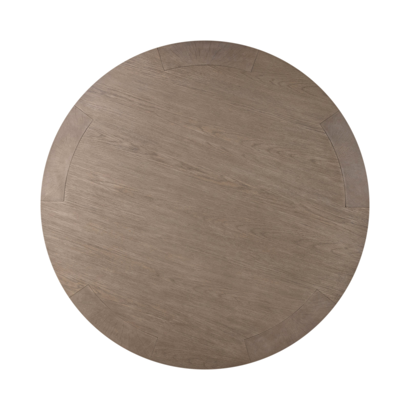 Bourges Single Coffee Table, 13" H x 60" L x 60" W, Warm Natural Flat Oak Veneer
