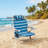 Set Of 1 Foldable Adult Outdoor Beach Chairs With 4 Position Adjustable Backrest For Beach Poolside Camping Backyard Relaxation Use-1332454558