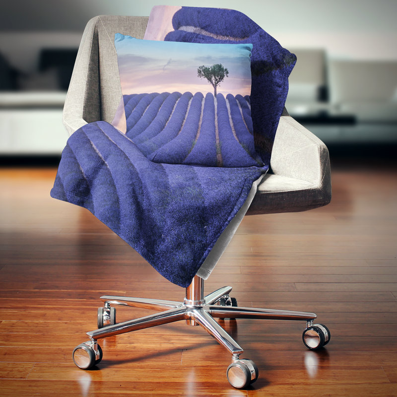Coussin Schafer Lonely Trees, 18 po x 18 po, Coussin décoratif