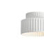 Adalgira 1-Light 27cm Minimalist Resin Retro Flush Mount Ceiling Light-1456361558