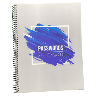 Large Password Keeper Notebook