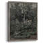 Impression florale vintage encadrée CLV III - bois massif-1049745008