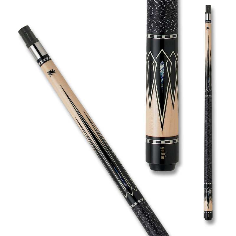 Griffin Cues Wood 19 Oz. Pool Cues, 19 oz.