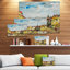 « historique city », reproduction de peinture à l’huile sur toile tendue-29496193