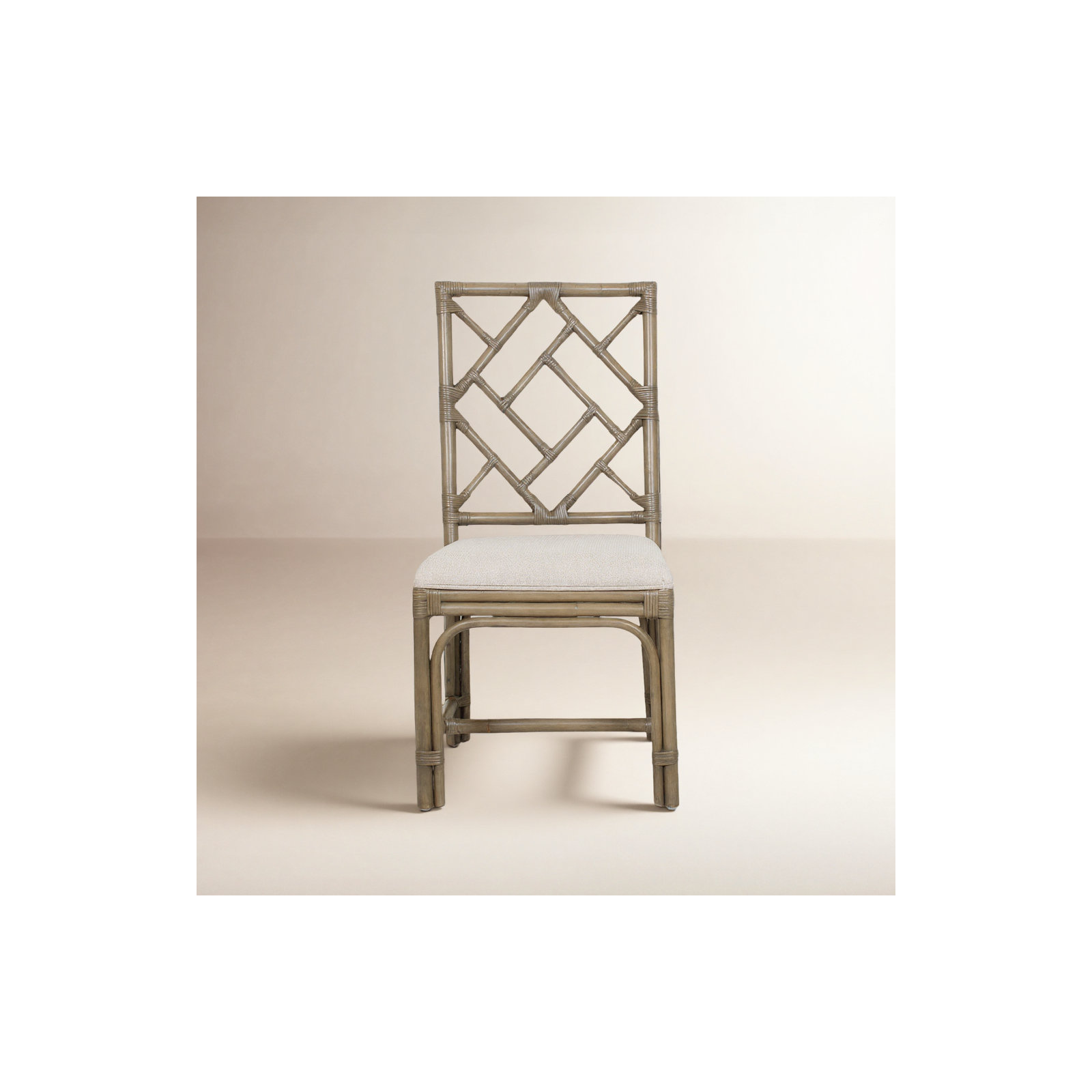 Wren Woven Side Chair, Gray Wash