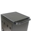 Chariot de charge mobile et armoire pour ordinateurs portables 30 tablettes avec serrure à combinaison - Noir-120691109