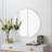 Modern Round Framed Wall Mounted Mirror-24520699-17459358