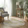 Edgeworth Abstract Machine Woven Cream Gold Area Rug