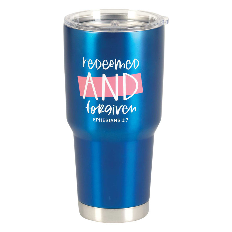 Dicksons Inc 30oz. Double Wall Insulated Stainless Steel Travel Tumbler