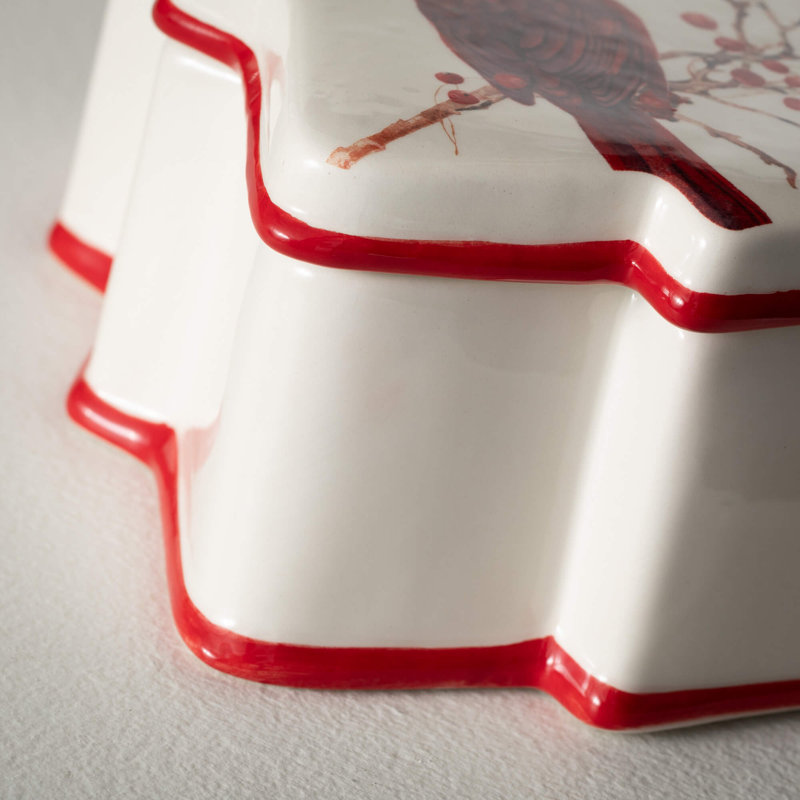 Multicolore boîte de sapin de Noël 8 po