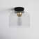 Piedmont Glass Flush Mount