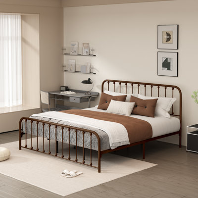 Keyesport Metal Platform Bed