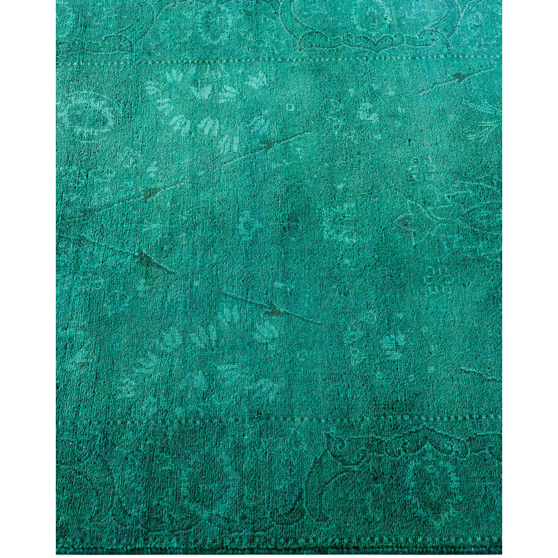 Overyed One-of-a-Kind Runner 2'7" X 11'8" Hand Knotted Area Rug