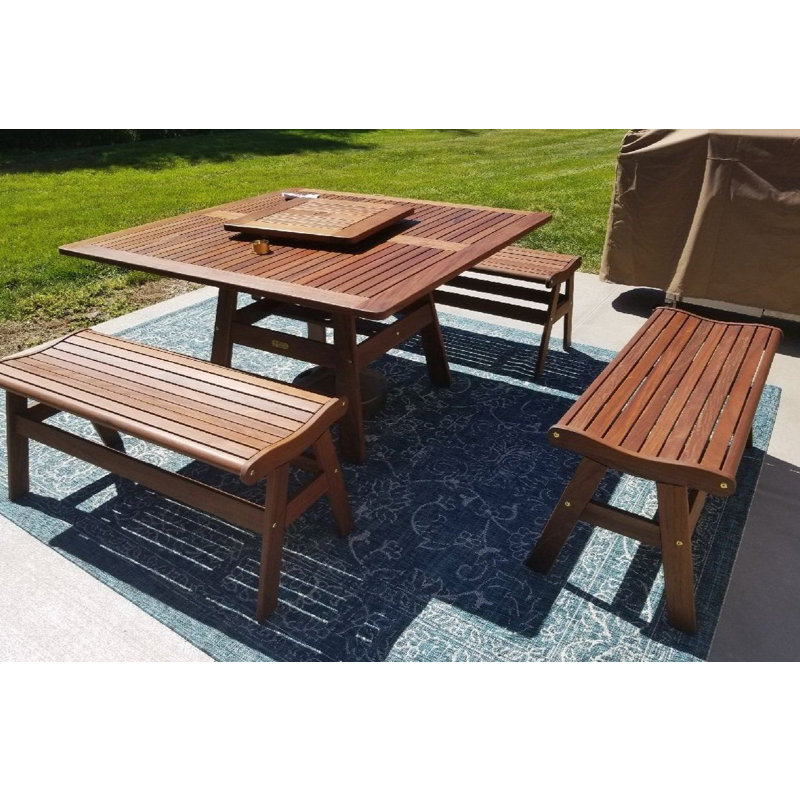 Heritage Wooden Picnic Bench