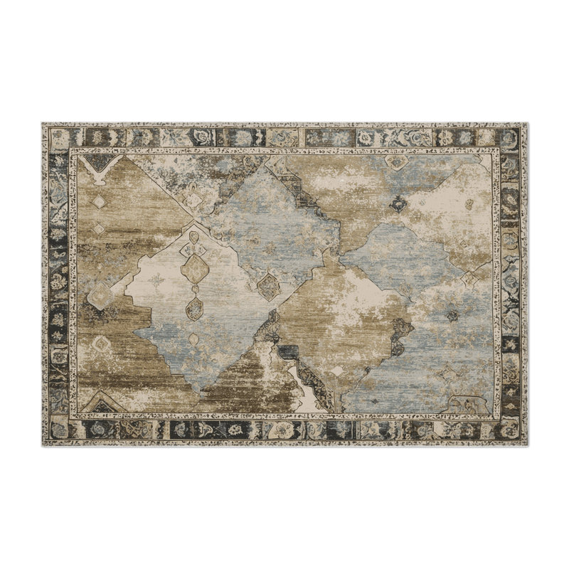 Woven Heirloom Indoor And Outdoor Area Rug, Rectangle 3' x 5'