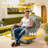 Outdoor 4-Seat Sofa With Coffee Table-1138930654