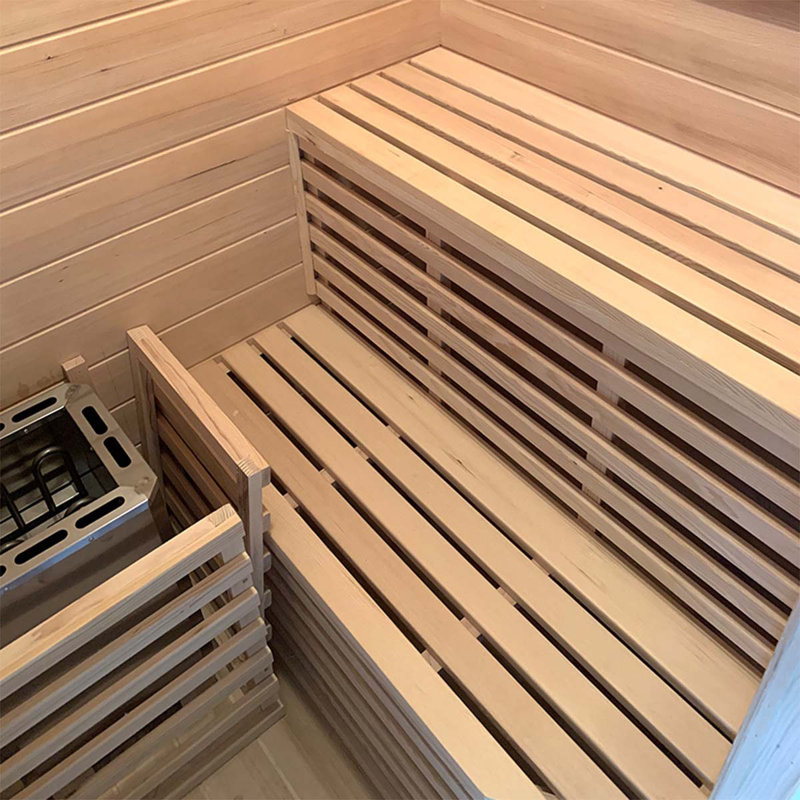 Sauna infrarouge en bois massif