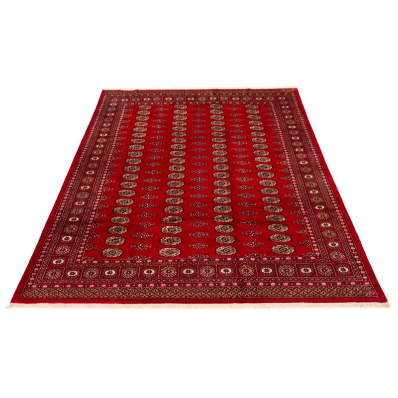Finest Peshawar Bokhara Red Rug 7'1" x 10'0"