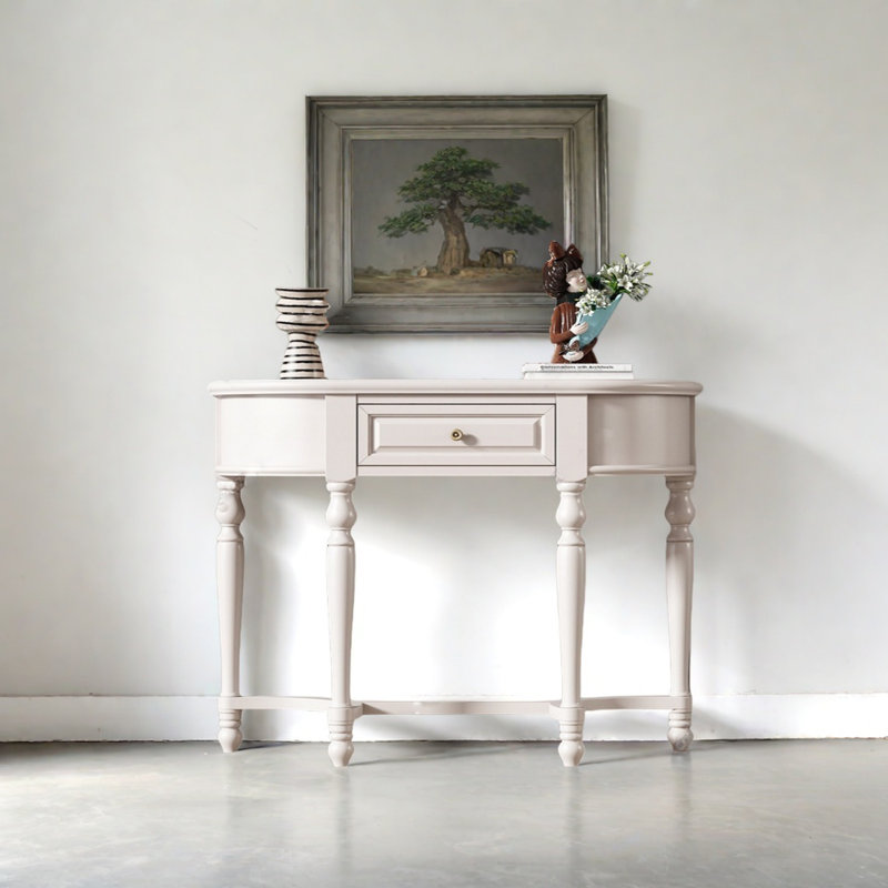 Console American Retro, H 35,43 po x l 47,24 po x P 14,96 po, Blanc