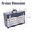 Heavy Duty Metal Tool Box-1244015808