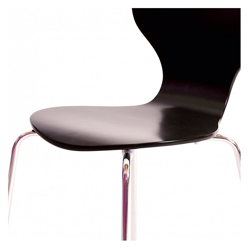 Luca Side Chair, Black