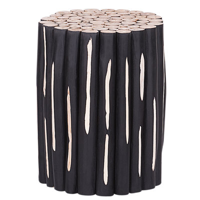 Barkhamsted Solid Wood Drum End Table