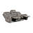1Pc Double Reclining Sofa Polished Microfiber Upholstery, Plush Seating, Ish  Solid Wood Frame Furniture