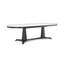Bordeaux Oval Glass Dining Table