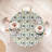 East Urban Home Cartoon Fitted Round Tablecloth Off White and Multicolor-342311491