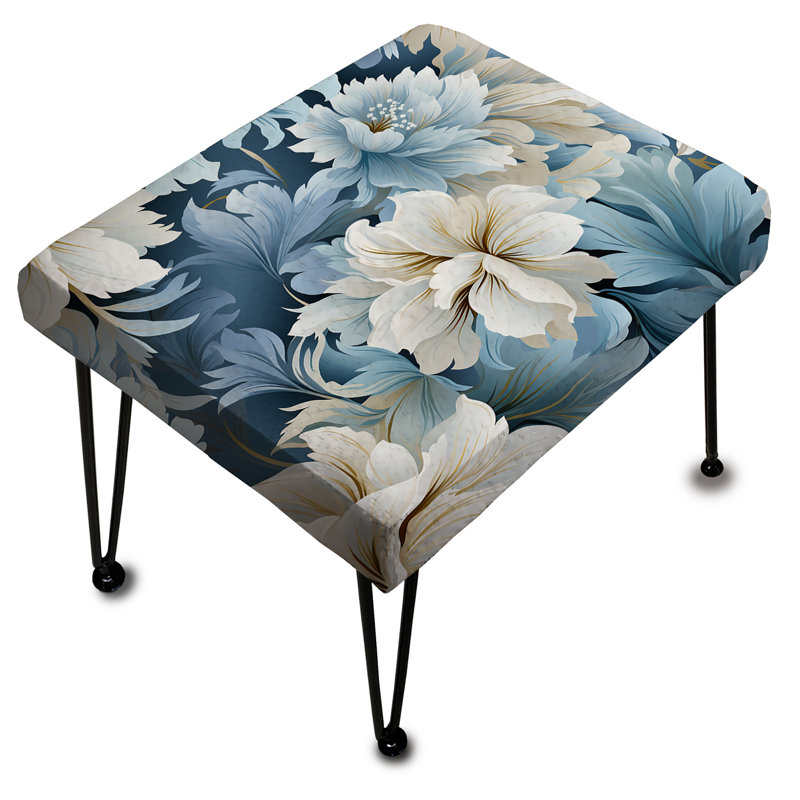 Repose-pieds Ethereal Neutrals - Floral