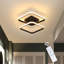 Dual Square 2-Light 69cm LED Ceiling Light